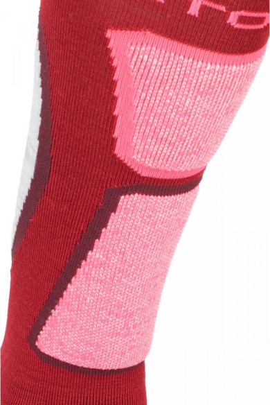 Ciorapi Dama Merino Ski Rock N Wool Dark Blood