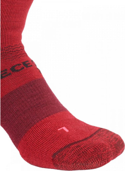 Ciorapi Dama Merino Ski Rock N Wool Dark Blood