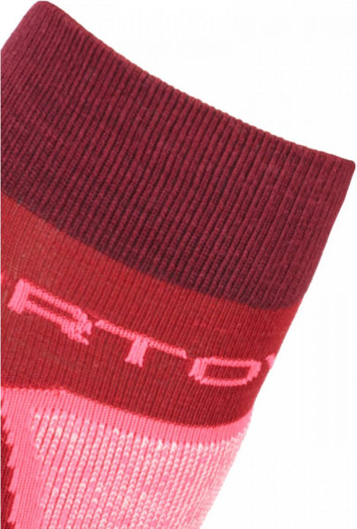 Ciorapi Dama Merino Ski Rock N Wool Dark Blood