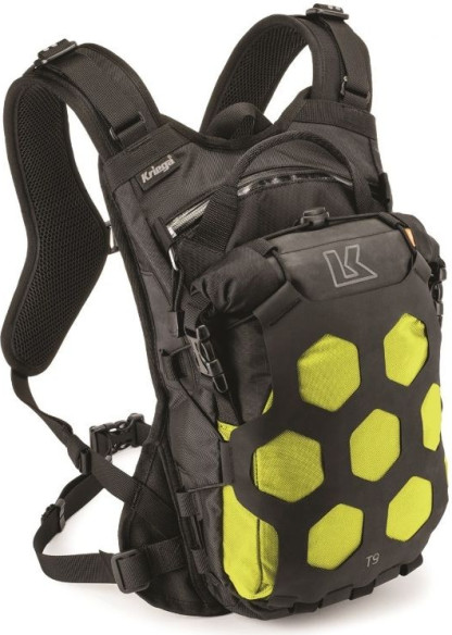 Rucsac Hidratare Trail 9 Black/Yellow Fluo