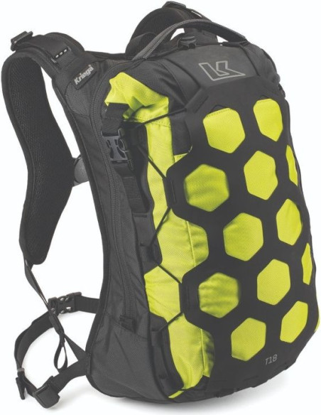 Rucsac Trail 18 Black/Yellow Fluo