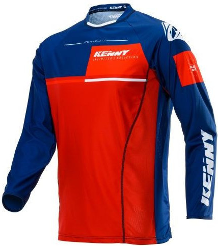 Tricou Enduro Titanium S20 Navy/Red