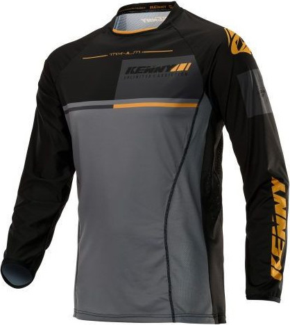 Tricou Enduro Titanium S20 Black/Gold