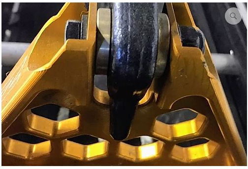 ZRP Set Bucse Blocator T-Motion Skidoo Gold