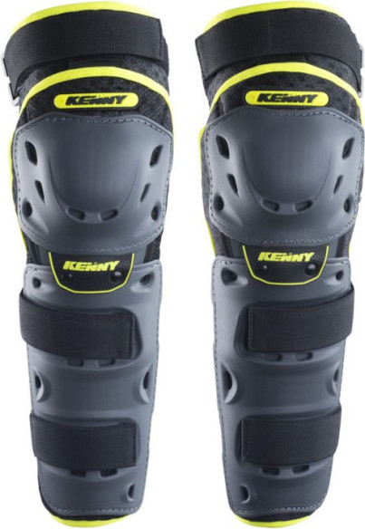 Genunchiere Moto MX Adulte Black/Yellow