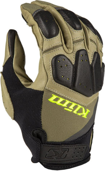 Manusi Enduro Dakar Pro Glove Sage - Hi-Vis