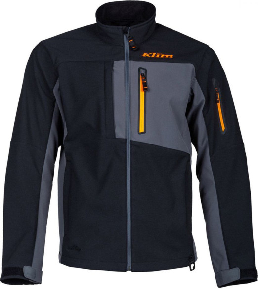 Geaca Snowmobil Non-Insulated Inversion Black Strike Orange