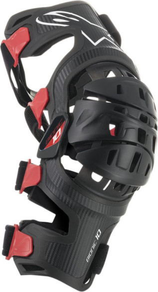 Orteza Bionic 10 Barbon Black/Red Left
