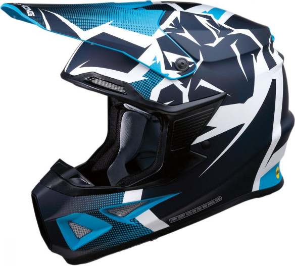 Casca FI AGROID MIPS - Multicolor/Blue
