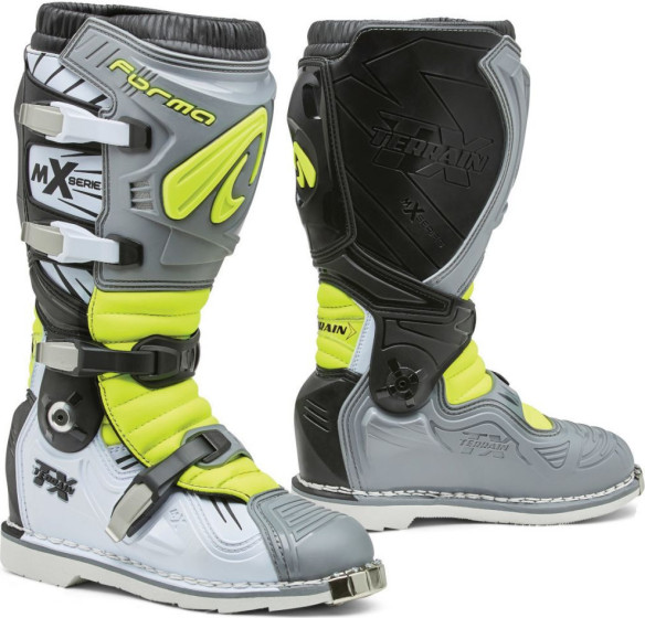 Cizme Terrain TX Grey/White/Yellow