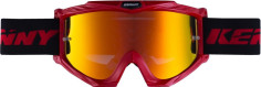 Ochelari Enduro Track Neon Yellow Red Mirror Lens