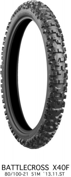 Anvelopa Moto Battlecross X40R HARD 80/100-21 51M TT NHS