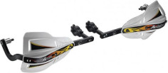 Handguard Aluminiu Negru-Portocaliu pt Ghidon 28.6 mm
