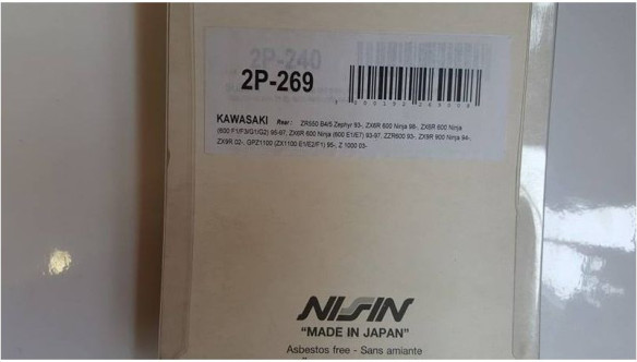 LICHIDARE STOC Placute Frana Semi Metalice Spate Kawasaki 2P-269