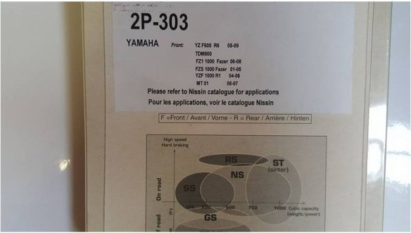 LICHIDARE STOC Placute Frana Fata Sinterizate Yamaha 2P-303