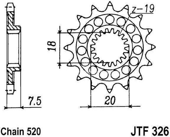 LICHIDARE STOC Pinion Fata Honda 13 Dinti