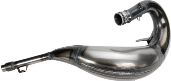Rezonator Fatty Pipe Raw Steel Suzuki RM 125 2002-2007 023058