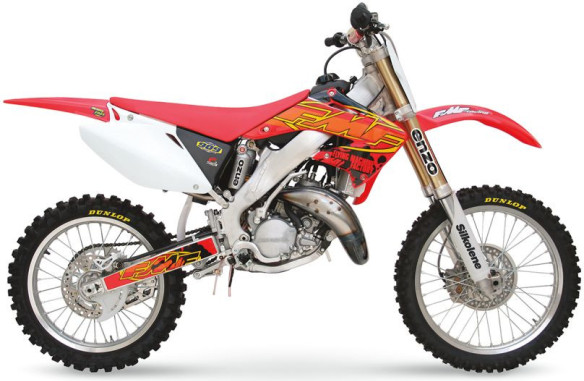 Rezonator Fatty Pipe Raw Steel Honda CR 125 R 2005-2007 021051