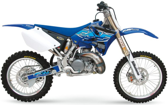 Rezonator Fatty Pipe Raw Steel Yamaha YZ 250 1999-2023 024056