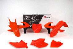 Kit Plastice KTM EXC 17-23' Portocaliu Neon
