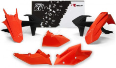 Kit Plastice KTM EXC OEM Portocaliu-Negru 17-19