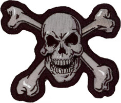 Abtibild Patch Skull N Bones