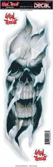 Abtibild Decal Skull Bite LRG