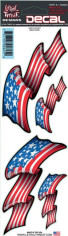 Abtibild Decal USA Flag Set