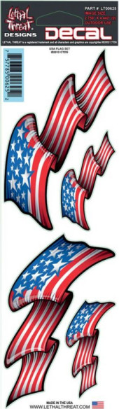 Abtibild Decal USA Flag Set