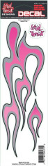 Abtibild Decal Pink Flames Right