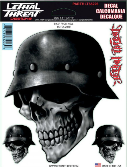 Abtibild Decal Biker From Hell
