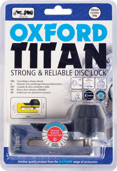Blocator Disc Titan Chrome