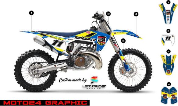Kit Grafice Moto24 Husqvarna 2017-2018