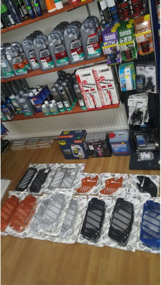 Protectie Radiator Beta RR/RS 2008-2019 Argintie