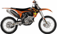 Kit Grafice Rockstar Energy + Husa Sa Orange/Black/Yellow 8537L
