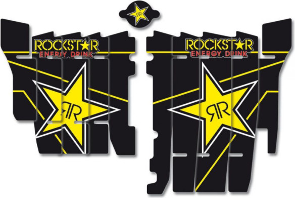 Stickere Rockstar Energy Protectii Radiator Honda A101l