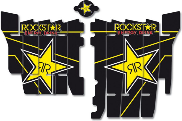Stickere Rockstar Energy Protectii Radiator Honda A101l
