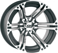 JANTA SS ALLOY SS 212 MACHINED FINISH 14x6 BOLT PATTERN 4/156 OFFSET 4+3