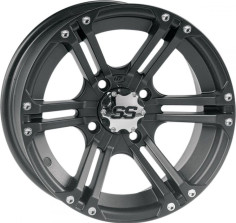 JANTA SS ALLOY SS 212 MATTE BLACK FINISH 14x8 BOLT PATTERN 4/115 OFFSET 5+4
