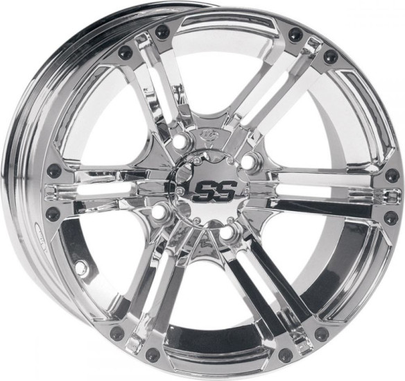 JANTA SS ALLOY SS 212 CHROME FINISH 14x6 BOLT PATTERN 4/110 OFFSET 4+3