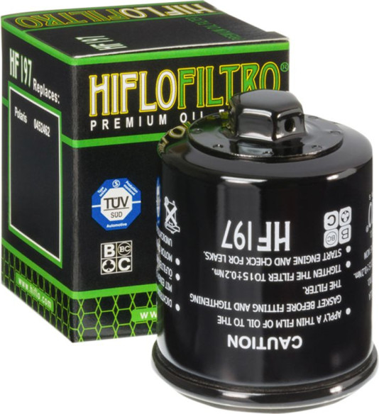 Filtru Ulei With Nut Glossy Black HF197