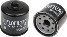 Filtru Ulei Racing With Nut Glossy Black HF204rc