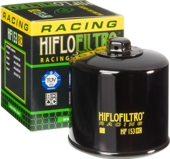 Filtru Ulei Racing With Nut Glossy Black HF153rc