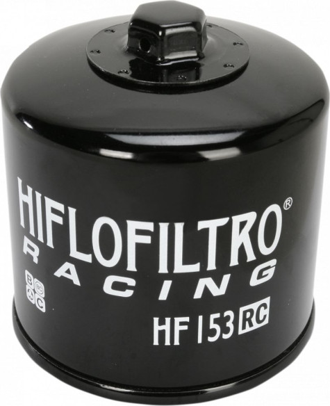 Filtru Ulei Racing With Nut Glossy Black HF153rc