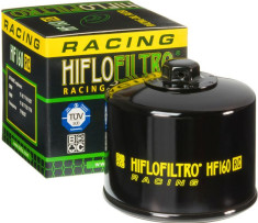 Filtru Ulei Racing With Nut Glossy Black HF160rc