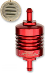 Peak Flow Mini FILTRU BENZINA 1/4 Rosu
