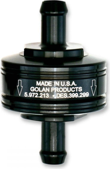Peak Flow Mini FILTRU BENZINA 5/16 Super Mini Negru