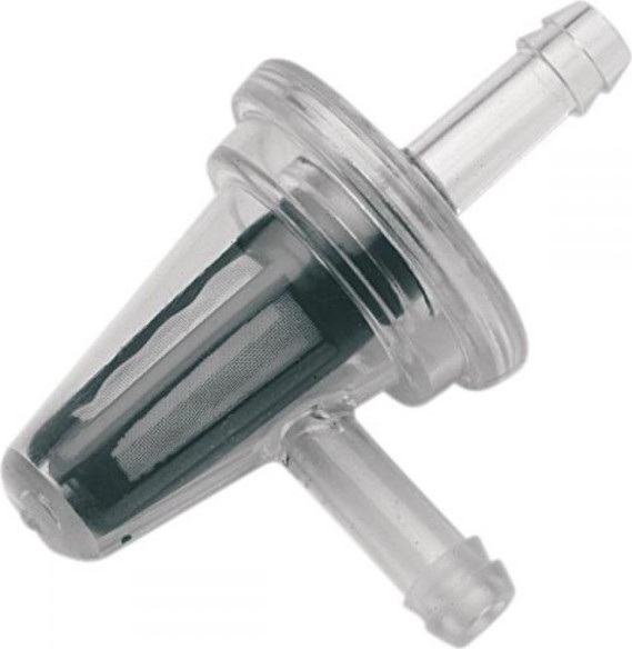 IN LINE FILTRU BENZINA CONE SHAPE 1/4" POLYESTER CLEAR 90? 20PK