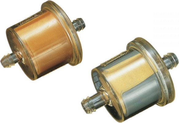 IN LINE FILTRU BENZINA DRUM SHAPE 1/4" PAPER CLEAR 20 PK