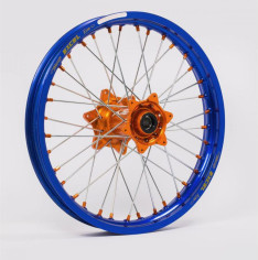 Roata Spate 18" Elite KTM EXC 2017-2021 Aluminium Custom Orange/Blue